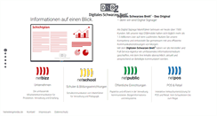 Desktop Screenshot of digitales-schwarzes-brett.de