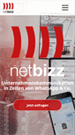 Mobile Screenshot of netbizz.digitales-schwarzes-brett.de